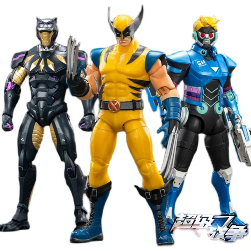 شخصيات أصلية من ZD Toys Super War مجموعة شخصيات الحركة للبالغين من مجموعة النمر الأسود ستار لورد