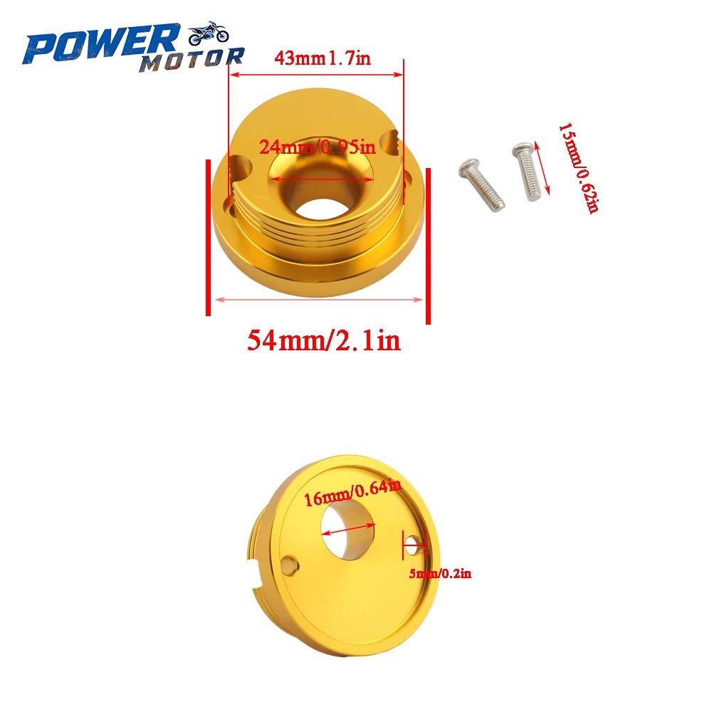 

Motorcycle CNC Air Filter Adapter Velocity Stack ATV Quad for 49cc Mini Moto Pocket Bike Goped Scooter Go Kart Buggy Accessories