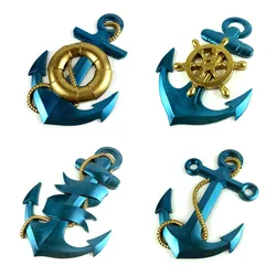 Anchor Pendant Decoration Epoxy Resin Mold DIY Naval Anchor Ship Living Room Decoration Silicone Mold