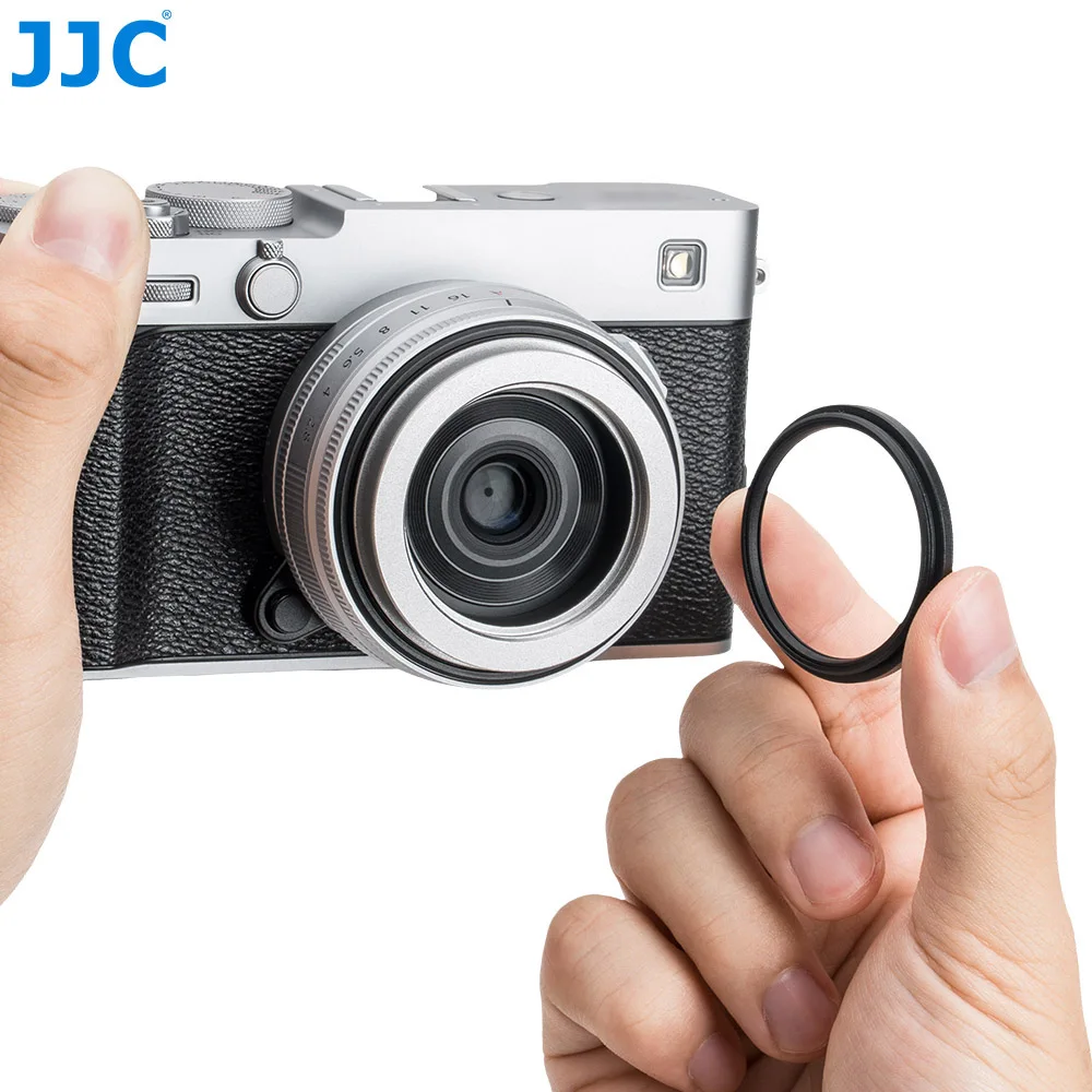JJC Gegenlichtblende für Fujifilm XF 27mm f/2.8 R WR Objektiv, XF 23mm F2.8 R WR Objektiv mit Objektivkappe ersetzt LH-XF27 Gegenlichtblende – Detail 13