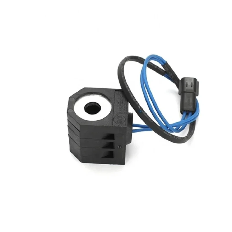 Construction Machinery Parts Suitable For DOO-SAN Excavator DH150 DH220 DH225 DH300-5-7 Hydraulic Solenoid Valve Coils 12V