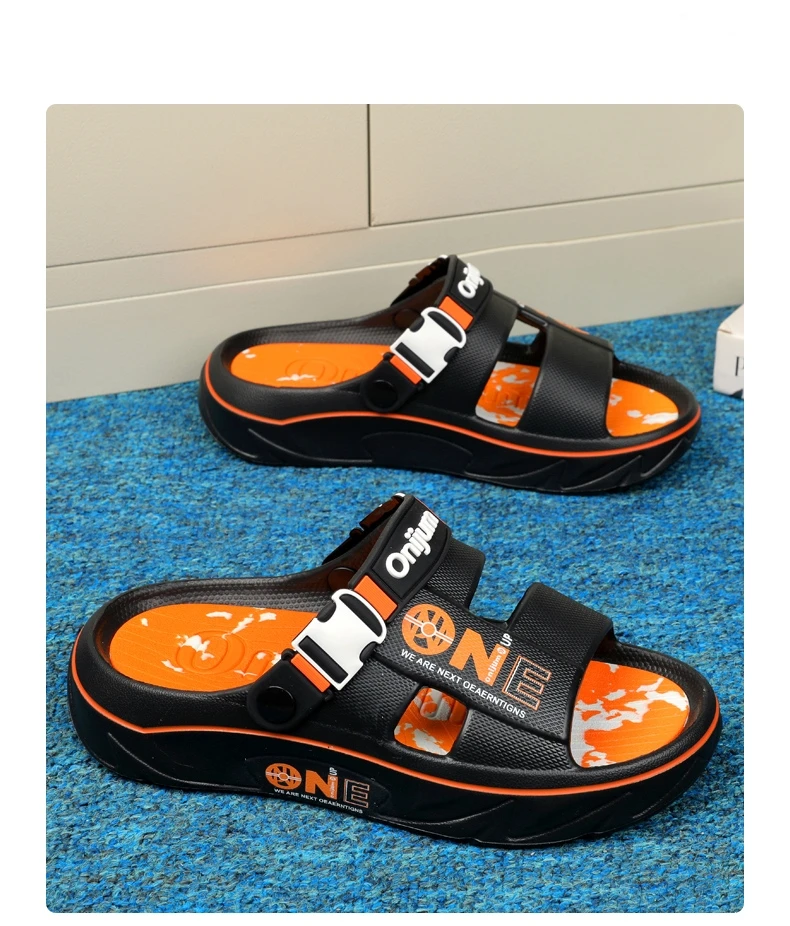Sommer-Herrenpantoffeln Outdoor-Sandalen Strand Bequeme EVA-Soft-Slides Clogs Lässige Gartenschuhe Herren Damen Indoor-Hausschuhe – Detail 2