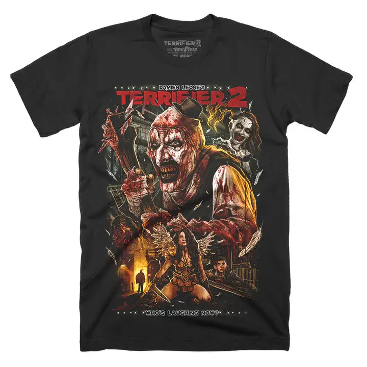 Terrifier 2 Who's Laughing T-Shirt