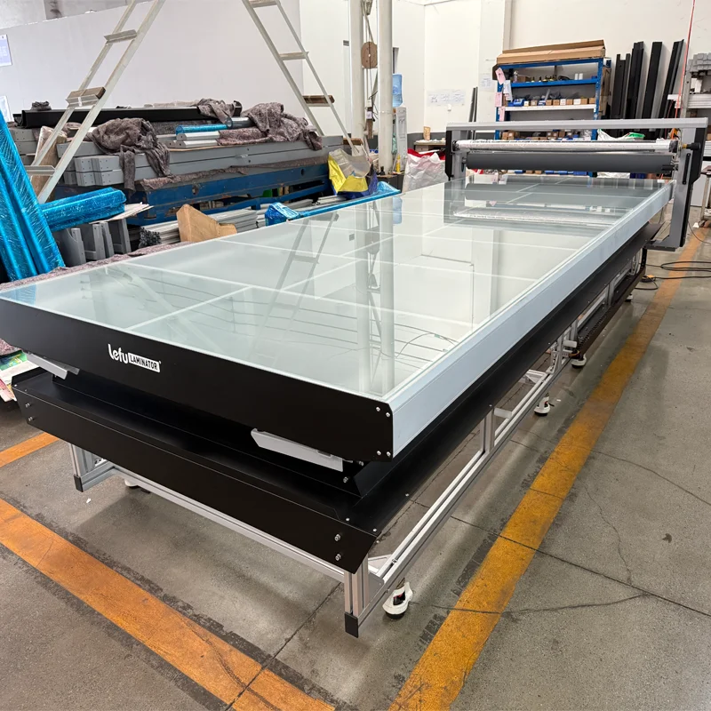 High Quality LF1740-B4 Flatbed Laminator Bubble Free Vinyl Application Table Laminating Machine