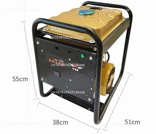 Electric Start 3000W 48V-72V Multifunction Bass Electric Tricycle Four-Wheeled Car Gasoline Charging Generator Range Extender