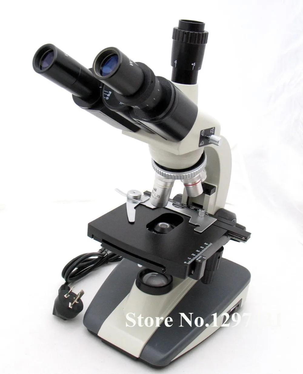 Articulated Free Trinocular Head For Biological Microscope Interpupillary Distance 55-75mm Optical Stereo Binocular Microscope