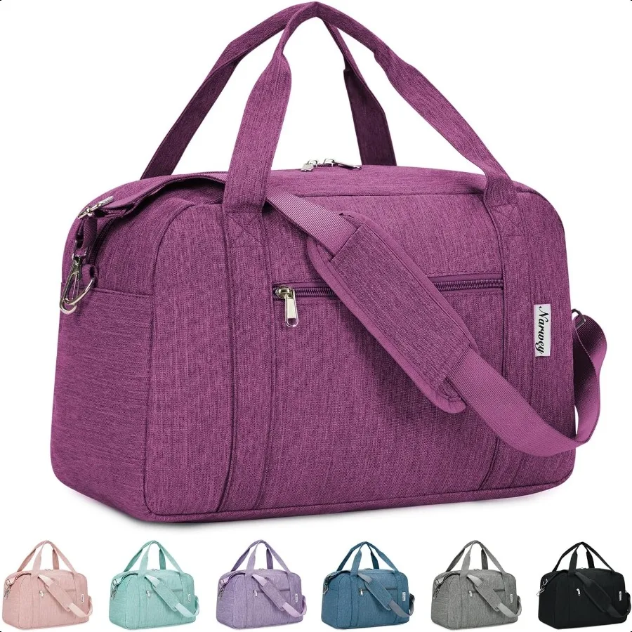 

18 Carry on Bag Underseat for Airplane with Wet Pocket Spirit Airlines Personal Item Bag Travel Duffel Bag Small Gym Bag Weeken