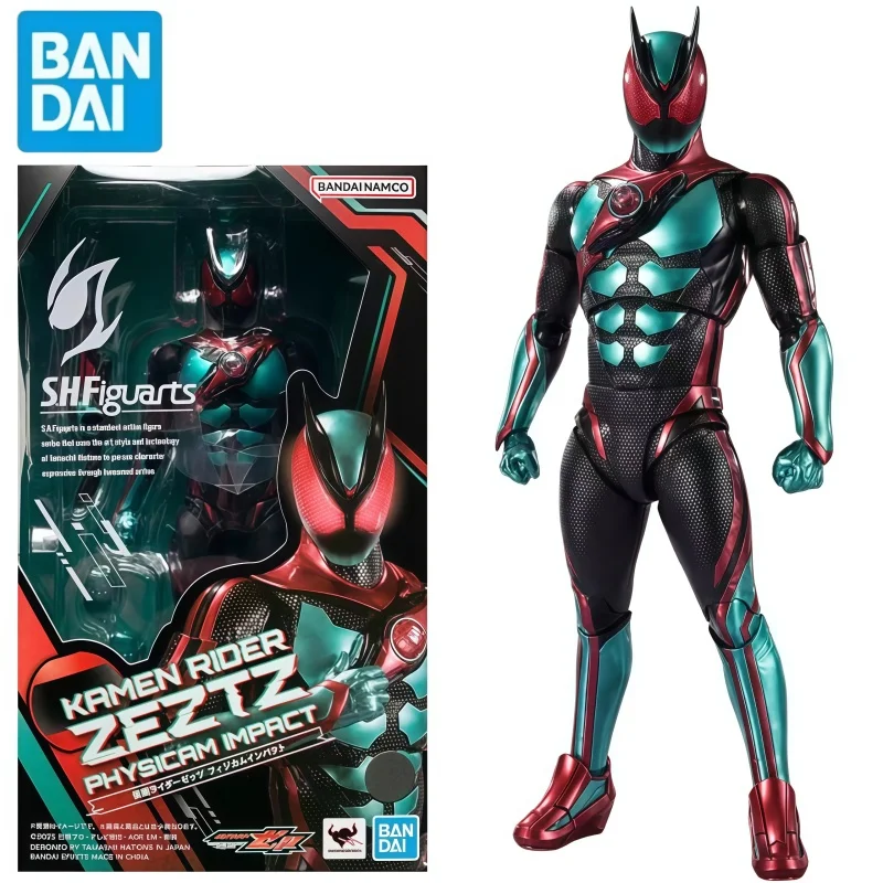 

In Stock Original Box Bandai SHF Kamen Rider Zeztz Anime Action Figure Model Collect Hobbies Toys Finished Holiday Gift