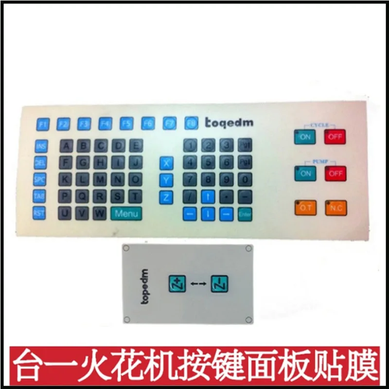 Film Panel Keyboard Button Panel Protective Film Manual Remote Control Box Film for Taiyi Discharge Sparks Accessories