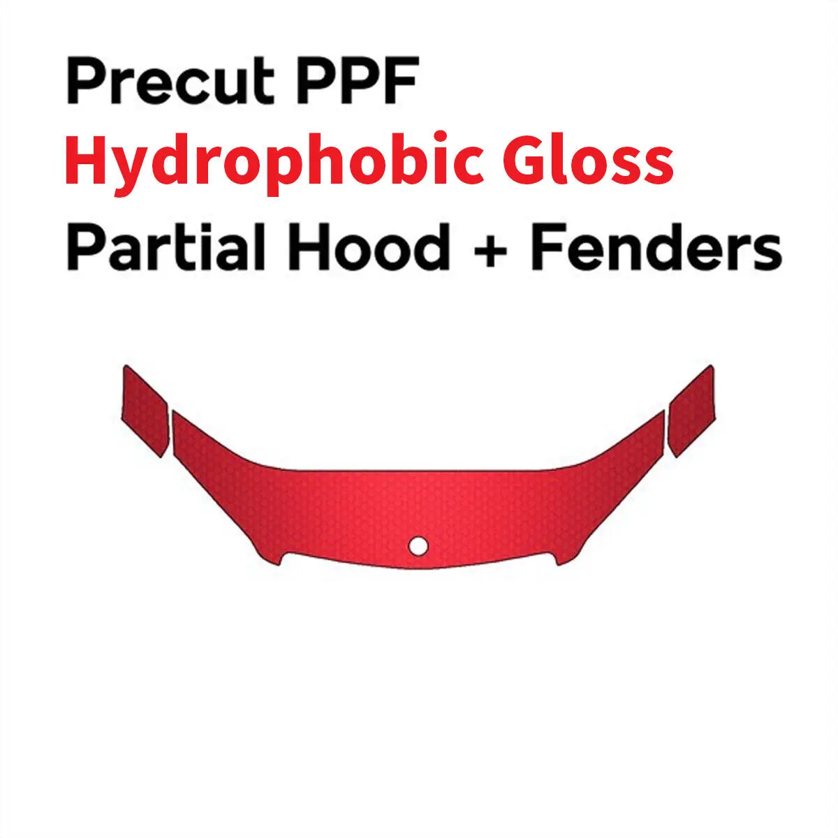 

Partial Hood Fenders Mirrors PreCut PPF Clear Paint Protection Film for Mercedes Benz C Class Sport 2008-2011