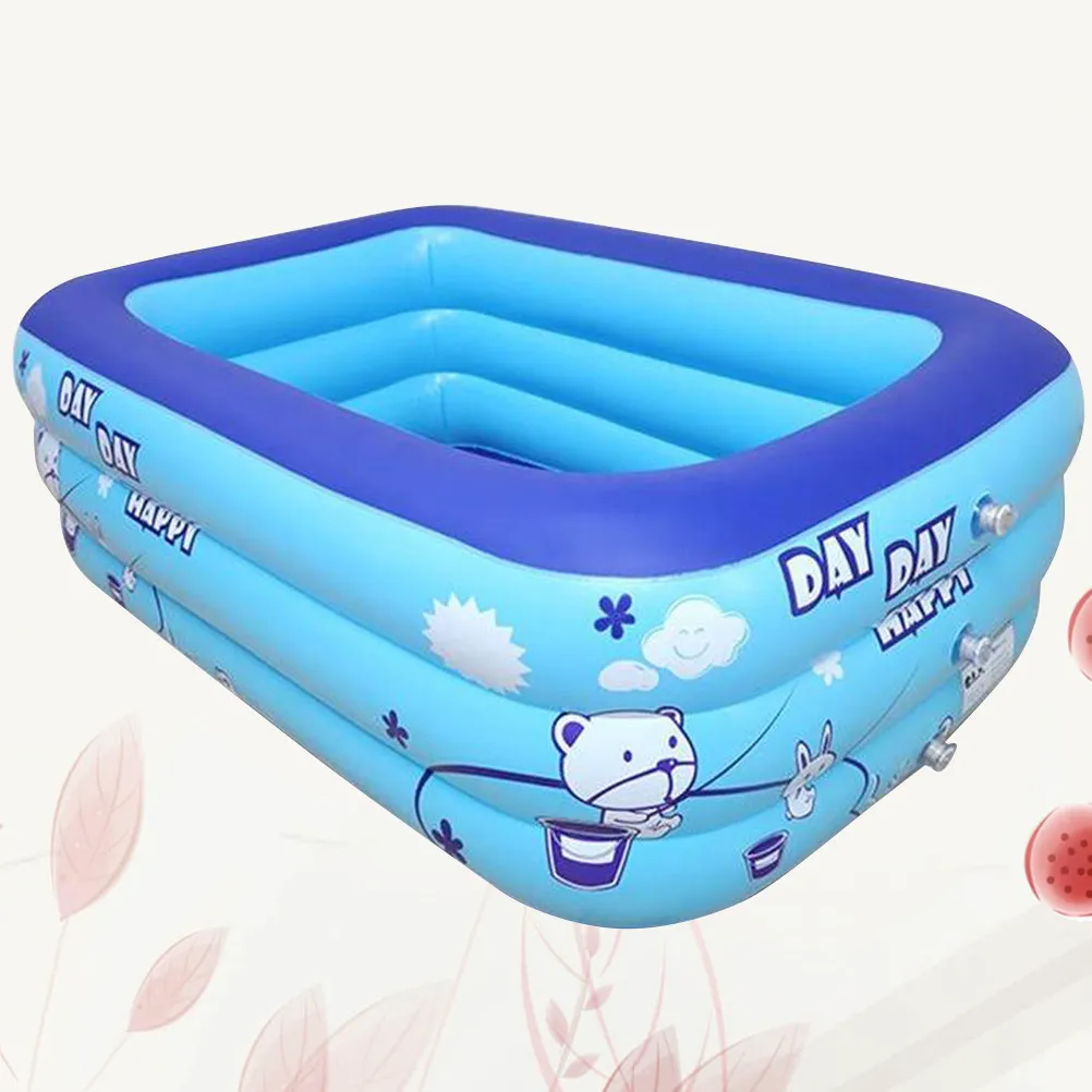 子供用インフレータブルプール-ホットタブ-インフレータブルスイミングプールとスピーカー用アクセサリー-子供用家庭用pvc大型