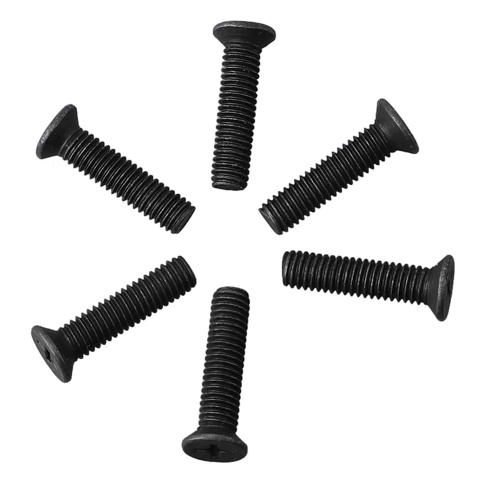 Adaptador de parafuso de fixação para mandril, preto, bocados antiroscas, UNF, mão esquerda, M5, M6 x 25mm, haste para ferramentas eléctricas, 3 ", 8"