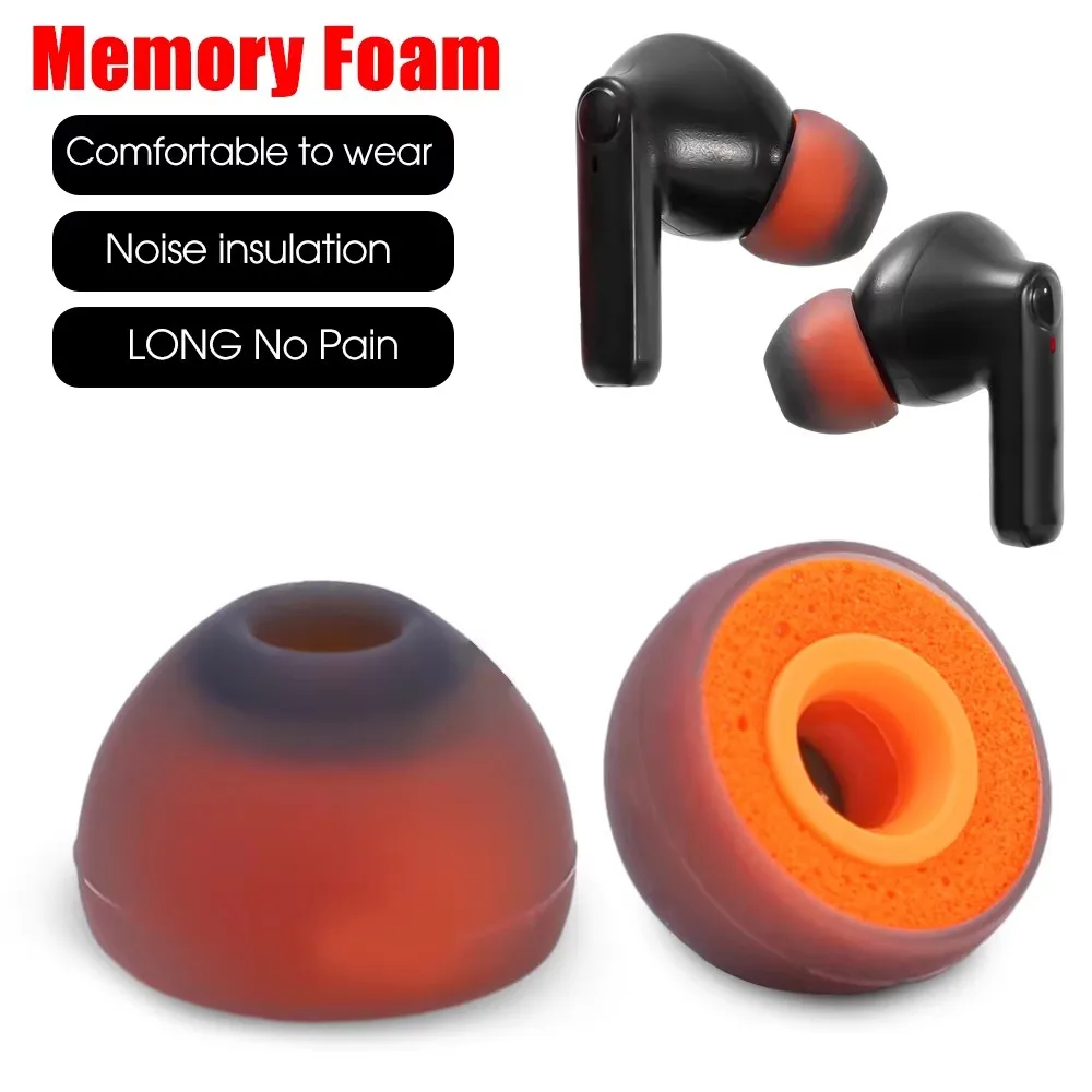 For Sony WF-1000XM6 WF-1000XM5/4 S/M/L Soft Memory Foam Eartips Silicone Replacement Earplugs Noise Canceling Foam Ear Buds Tips view 4