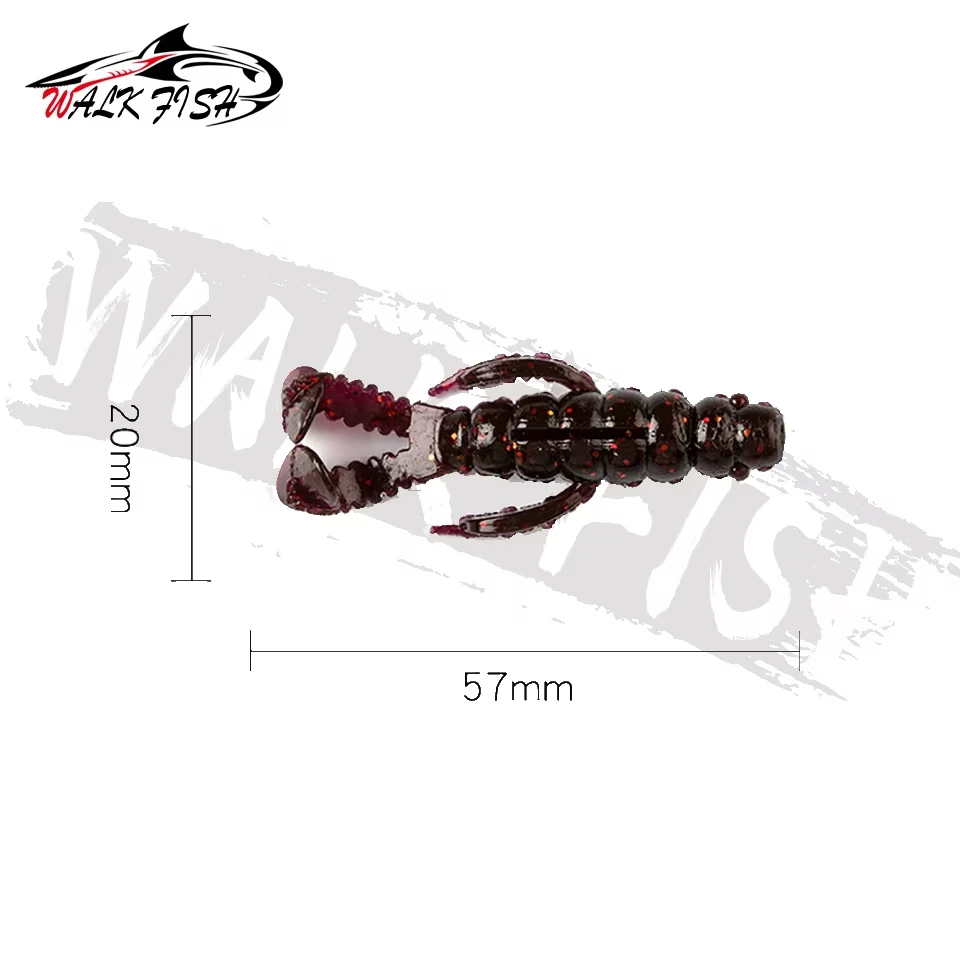 Walk Fish vinilos flotantes – Doble cola en T TPR para mar y río - imagen 2