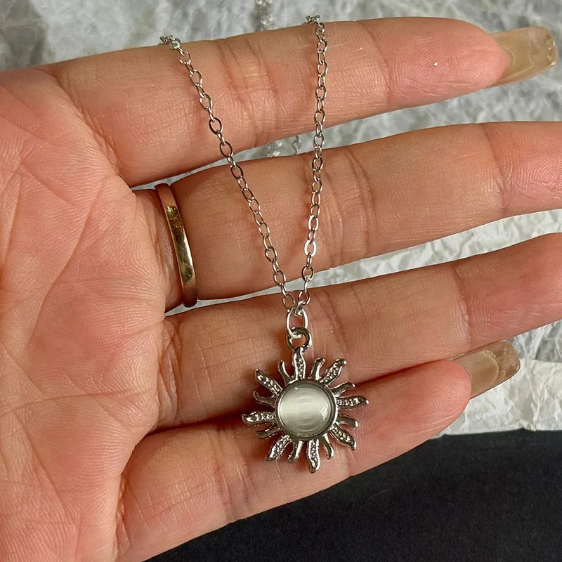 جديد فضي اللون زوج من القلائد النجوم مزدوجة الصداقة السماوية قلادة سلسلة طويلة أفضل الهدايا للرجال والنساء #4