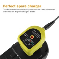 ABFKL P119 NiCd Lithium-Ion Dual Battery Charger for Ryobi 18V ONE+ Battery P102 P103 P104 P105 P107 P108, US Plug