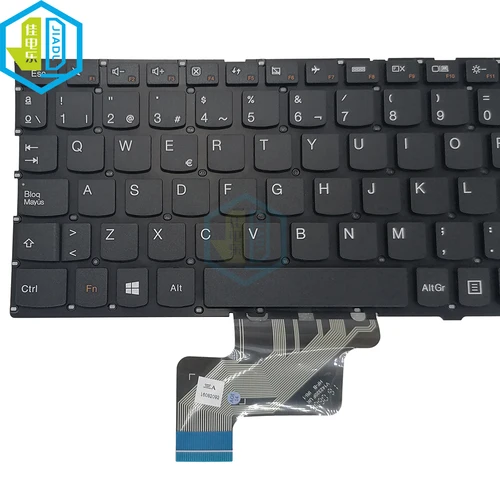 Imagen 2 del producto Teclado Latino para portátil, accesorio para Lenovo Yoga 3, 11, 300-11IBR, 300-11IBY Flex, 3-1120, España, SN20H02922, V-142320GK1
