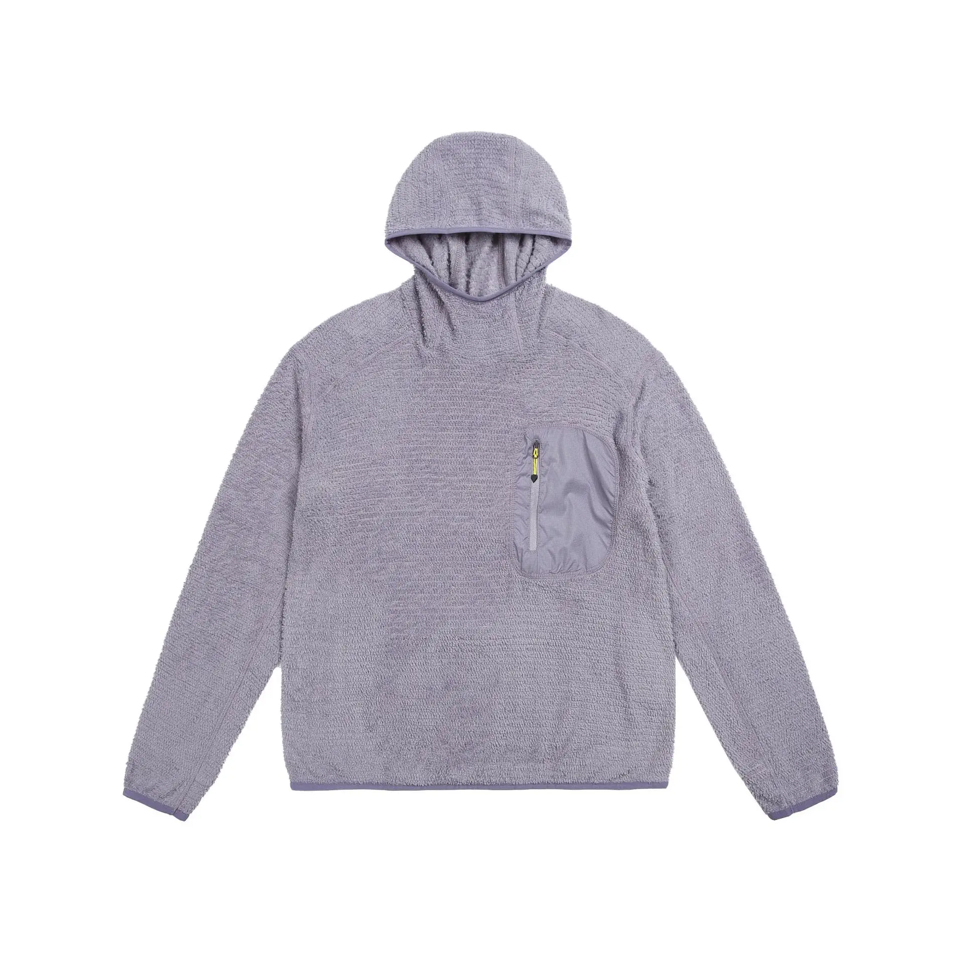 Unisex THERMOLITE ® Ganzjahres-Thermo-Hoodie 190g Ultraleichtes Atmungsaktives Fleece-Zwischenschicht-Oberteil mit Daumenlöchern & Reißverschlusstasche