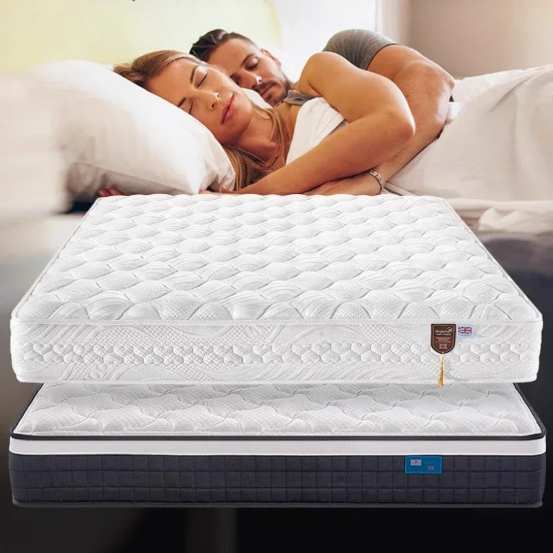 Colchoneta moderna de 120, 135, 150, 180 y 200 cm, colchón de látex Natural, colchón de Palma de coco de primavera independiente, colchones de cojín para dormitorio