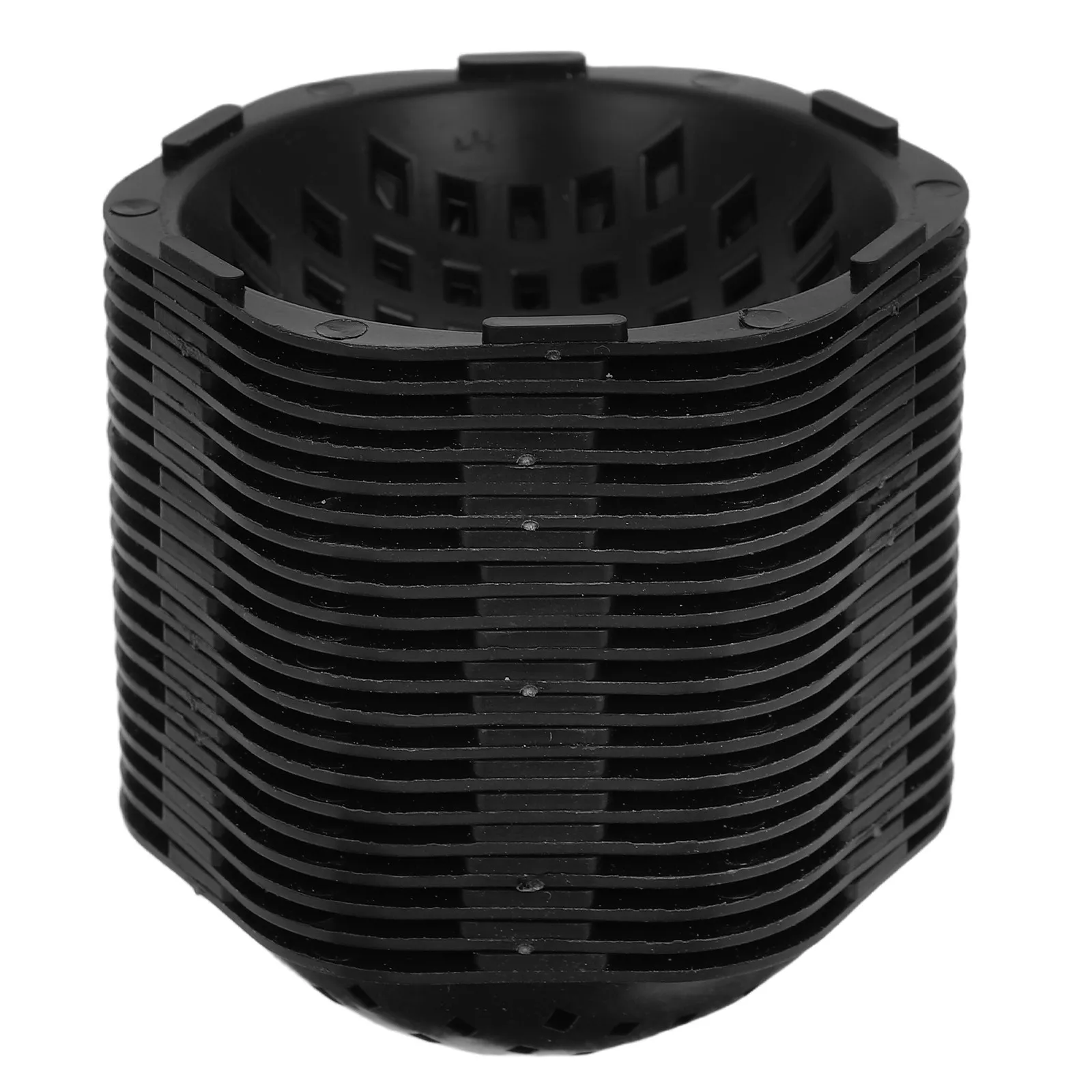 20Pcs Flower Pot Hole Mesh Pads Round Drainage Filter Pad Plastic Planter Bottom Grid Mat for Indoor Outdoor Plants Bonsai Root