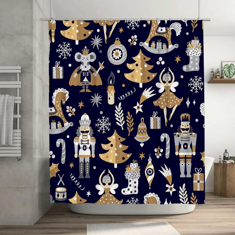 

TU декоративная занавеска для душа винтажный цветочный узор водонепроницаемые занавески для ванной комнаты фермерский дом домашний декор фон художественная стена Хан