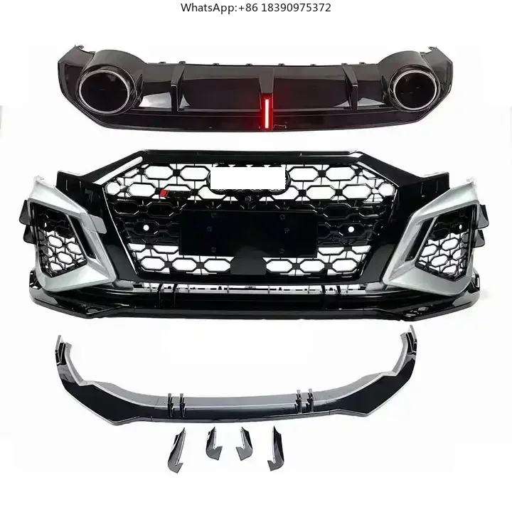Factory Bodykit  for A3 2021-2023 Upgrade to RS3  Front Bumper Front Lip Diffuser