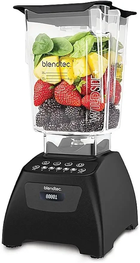 

Blendtec Classic 575 Blender WildSide+ Jar (90 oz) Professional-Grade Power Cycles 5-Speeds Black electric cooker