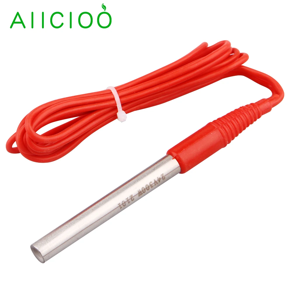 DC Electric Stainless Steel Tubular Heater 12v/24v Cartridge Immersion Heating Element for Water 50w/100w/200w/300w/400w