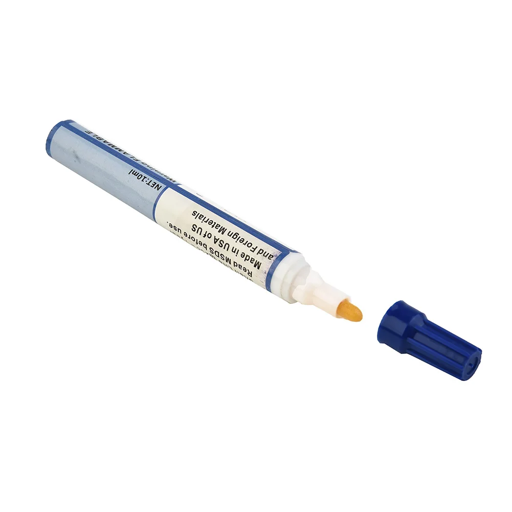 Soldering Pen Flux Pen Outdoor Industry Low Power No Clean 1 Pcs 1.5 Cm X 14 Cm 10ml 951 For Soldering Solar Cells