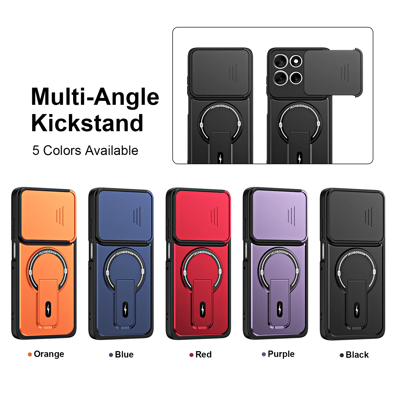 Halterung für Magsafe-Hülle für Motorola G85 G96 G37 G47 G56 G67 G57 G86 Power Armor Stoßfeste Linsenschutz-Handyhülle – Detail 11