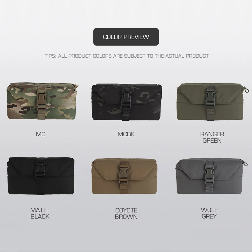 タクティカル GPNVG-18 ポーチ保護収納バッグ ナイトビジョンゴーグルポーチ レンジャーグリーン パッド入り MOLLE 耐衝撃 NVG ポーチ