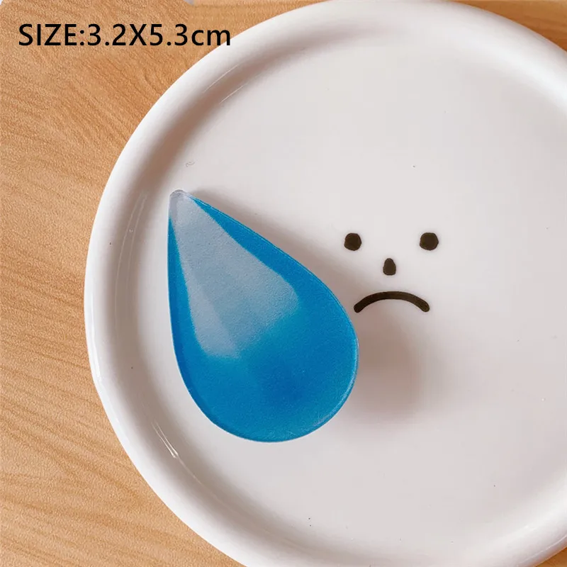 Épingle à cheveux goutte d'eau, pinces à cheveux faites à la main pour produits finis, pince à sueur, pince latérale amusante, vente en gros