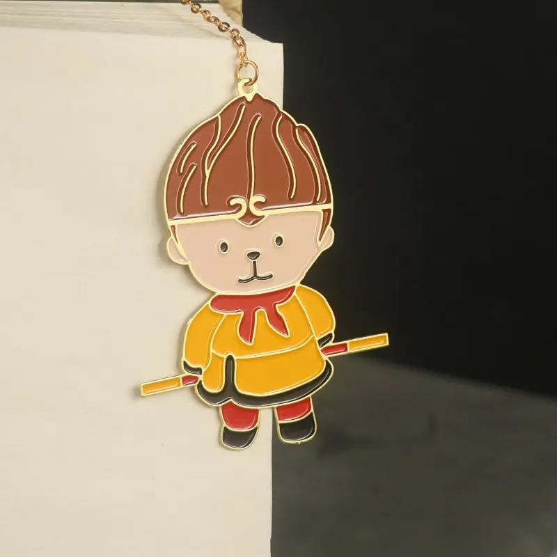 Cartoon Character Metal Reading Bookmark Pendant Classical Style Art Student's Day Gift bookmarks for books