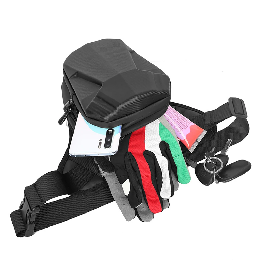 

Drop Leg Bag Motorcycle Leg Bags outdoor Fanny Pack EVA+PU Removable Leg Harness Bag For Hiking Climbing Fishing Riding