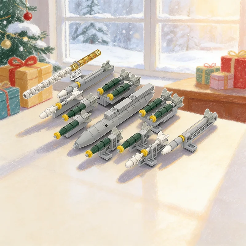 187 pezzi MOC Mirage Accessori Creator Expert Modello Building Blocks Costruzione di giocattoli Regali di Natale Idea Educazione