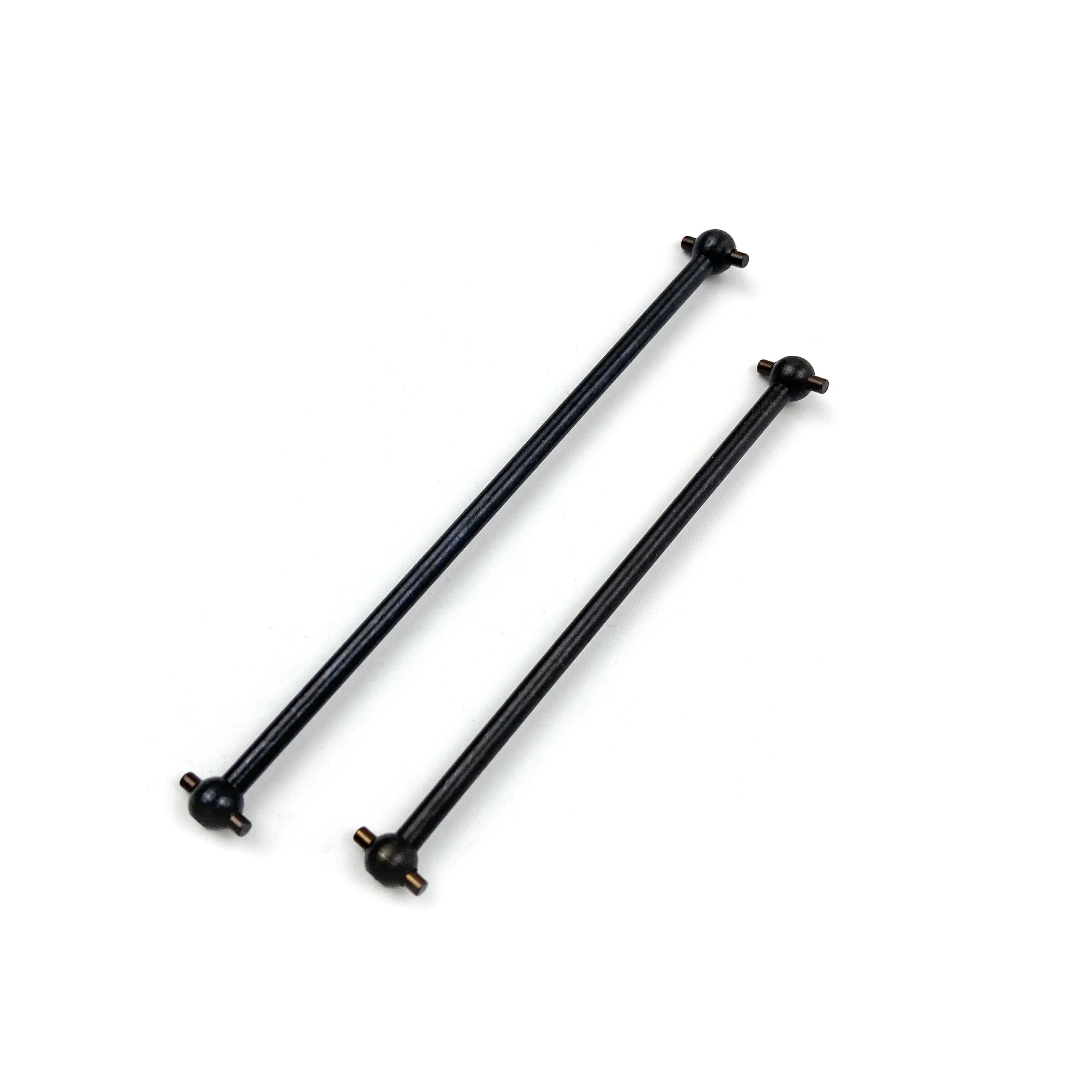 2-teiliges Universal-Stahl-Antriebswellen-Set für 1/10 RC-Car, verschiedene Größen, optional (61–100 mm), hochfeste Dogbone-Achse für HSP und andere – Detail 3