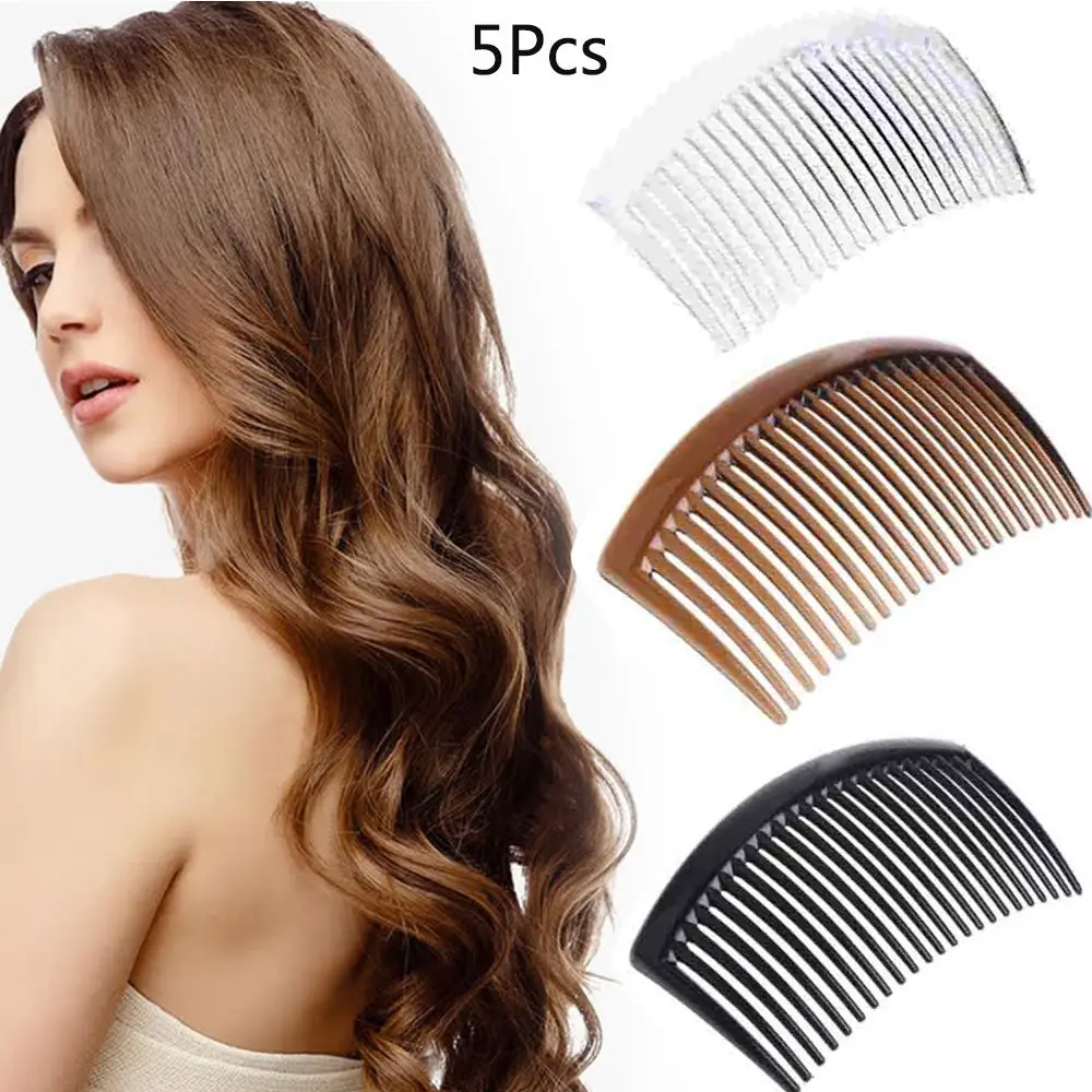 

23-зубые женские аксессуары для волос «сделай сам», расческа для волос ручной работы, инструменты для укладки, расческа, заколка для волос