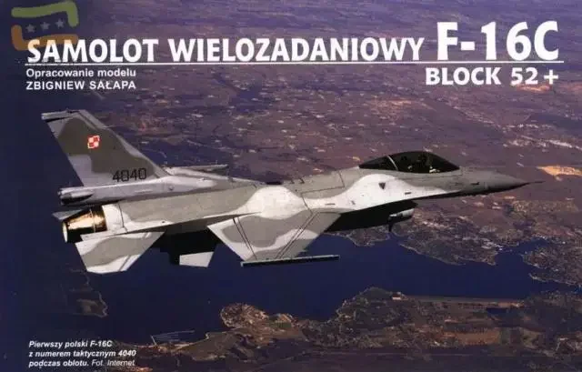 F16Cblock 52 Light Fighter Military Model 3D Paper Model DIY Hand-made Paper Model Pendulum Toy