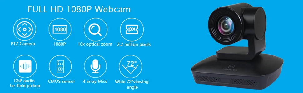 

Уникальная цифровая камера для видеоконференций HD 1080p Super Zoom с автоматическим отслеживанием YC547-YARMEE
