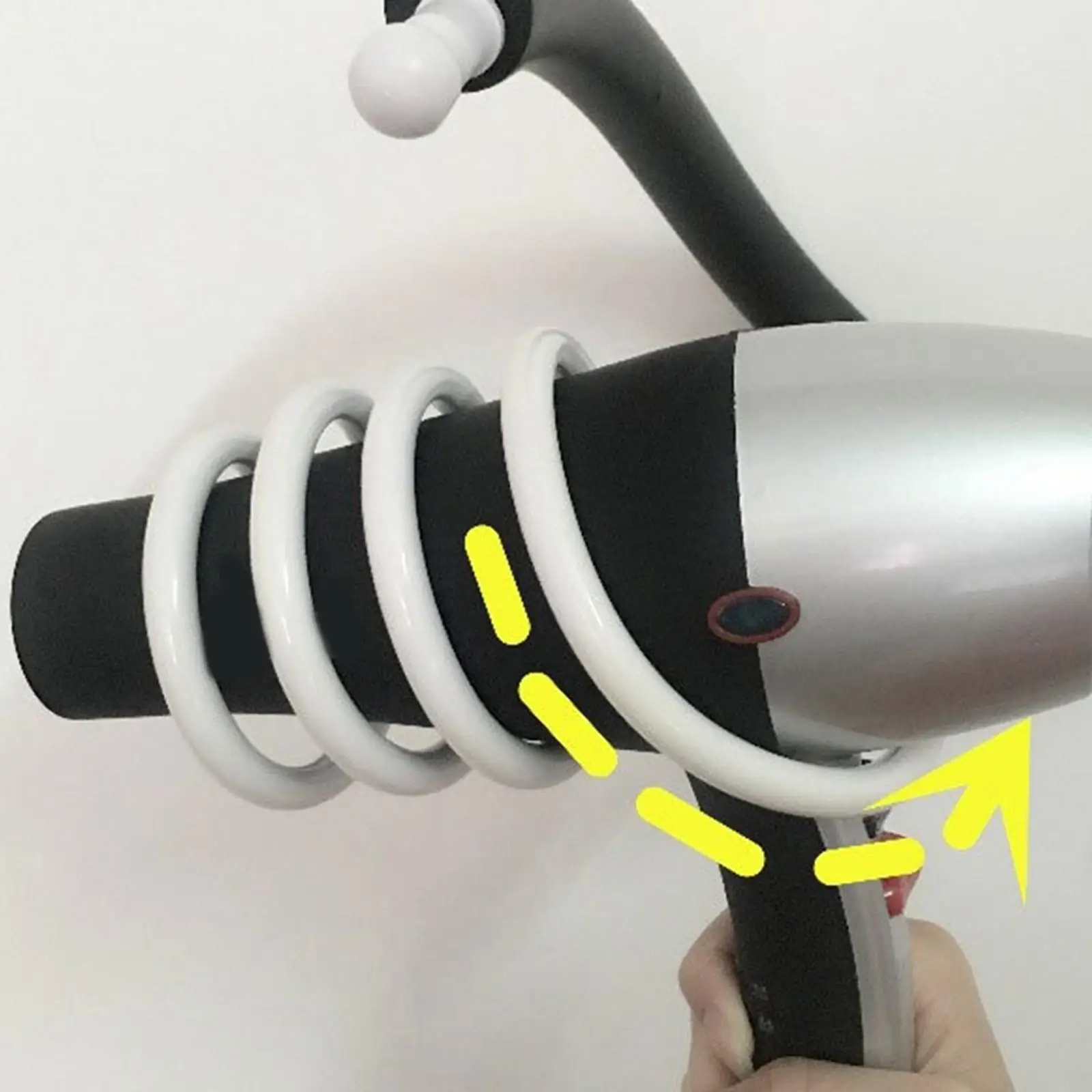 

Dog Hair Dryer Holder Neck Bracket ABS Grooming Organizer Stand for Accessories for Small Breed Dogs