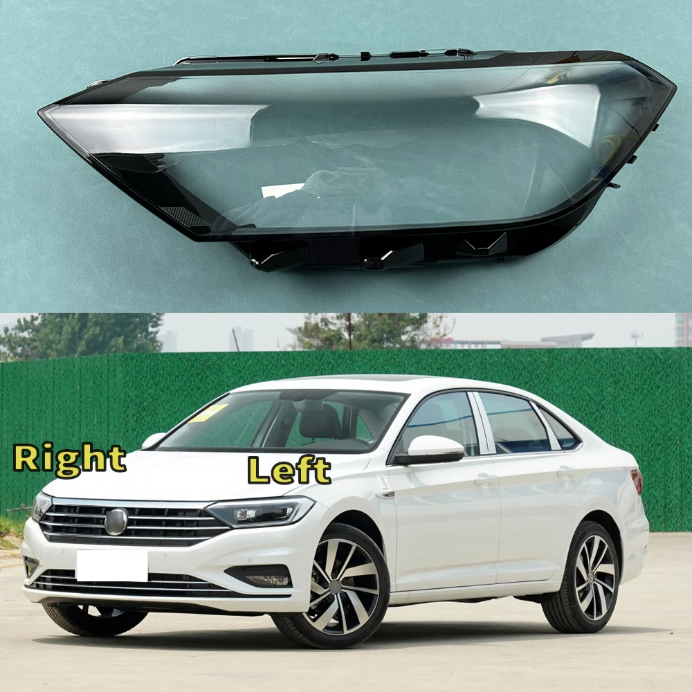 

For Volkswagen VW Jetta (Sagitar) 2019-2022 Headlamp Transparent Mask Cover Headlight Shell Plexiglass Replace Original Lens