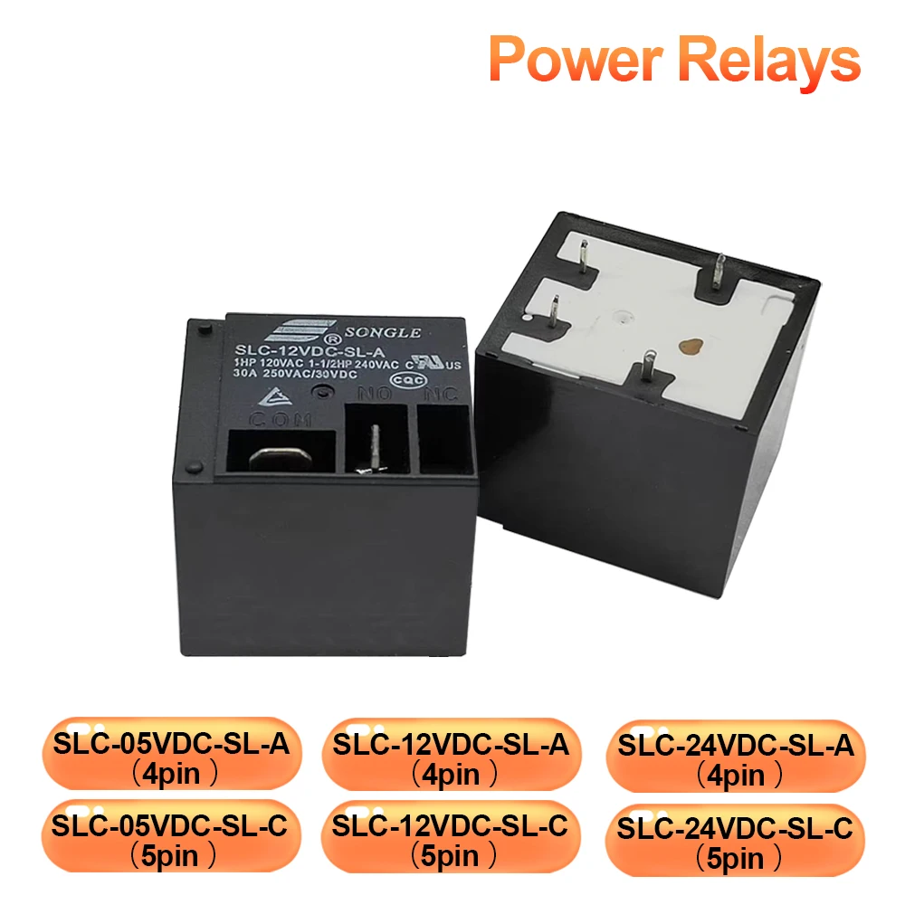 5Pcs Power Relays S… - image