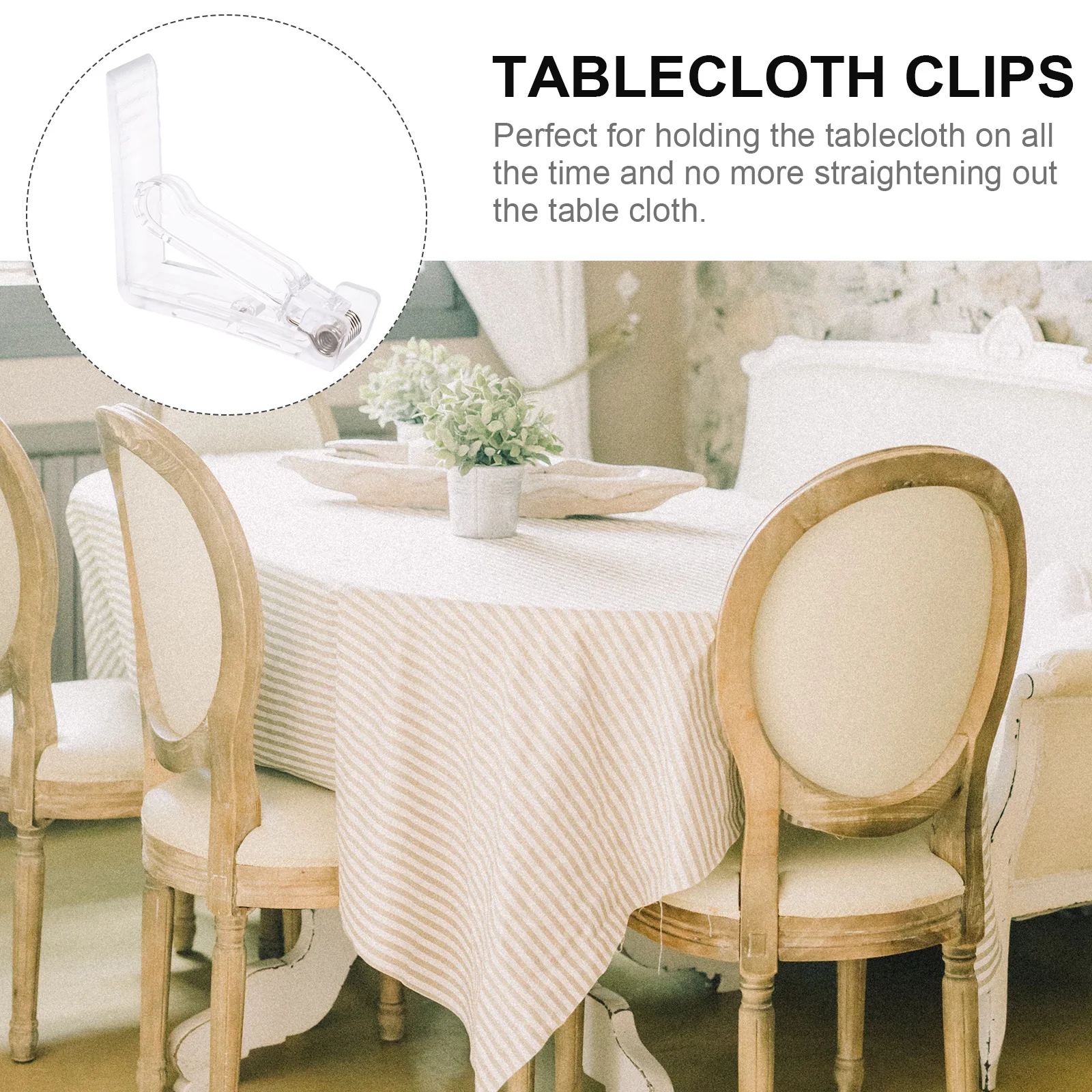 

12 Pcs Tablecloth Clip Triangle Cover Clamp Linen Clips Fixing Fold Clamps Holders for Tables Outdoor