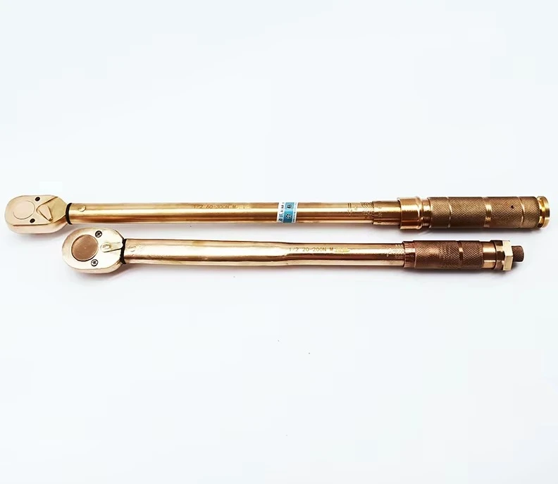 Kunci Torsi Preset Tahan Ledakan Profesional yang Dapat Disesuaikan Alat Bebas Percikan Perunggu Aluminium