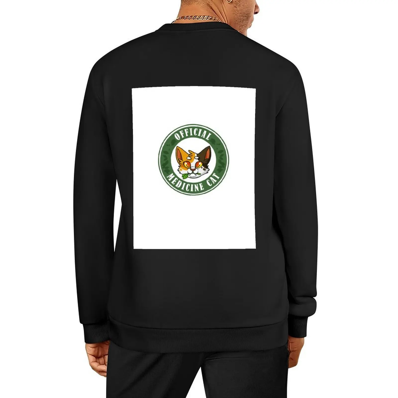 

Official Medicine Cat - Warriors Badge Pullover aesthetic clothing mens clothes mens clothing sweatshirts for men