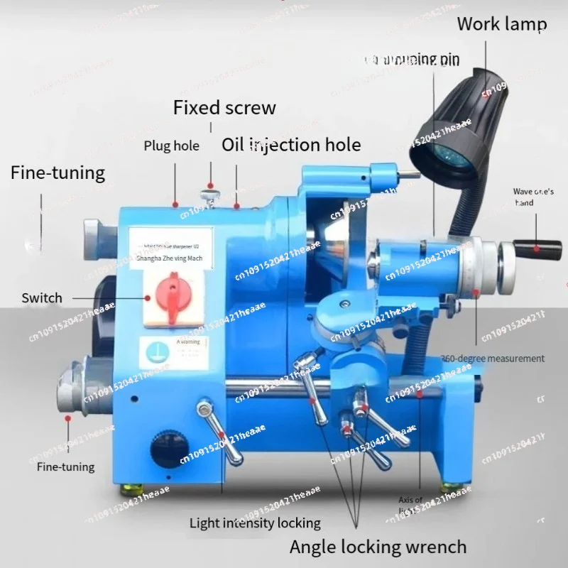 Suitable for  U3/U2/KDM-30 universal grinder, drill mill, end milling Fried Dough Twists drill mill