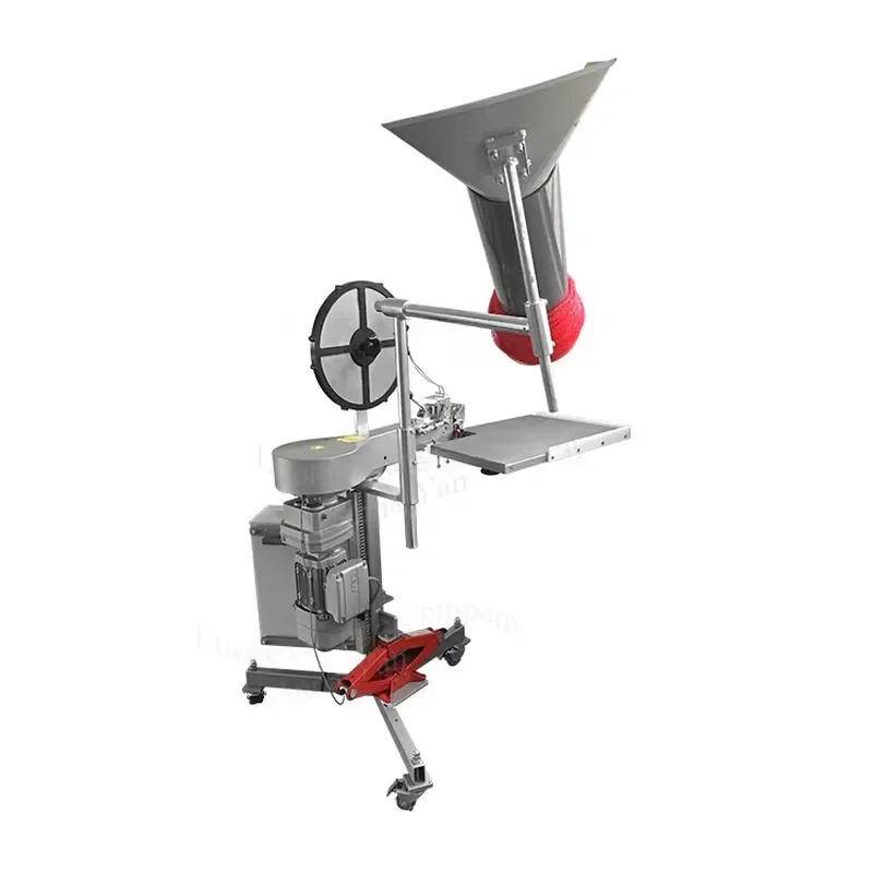 Semi Automatic Mesh Bagging Machine for Supermarket Fruit Vegetable Packaging Potato Onion Net Bag Clipper Device Tool