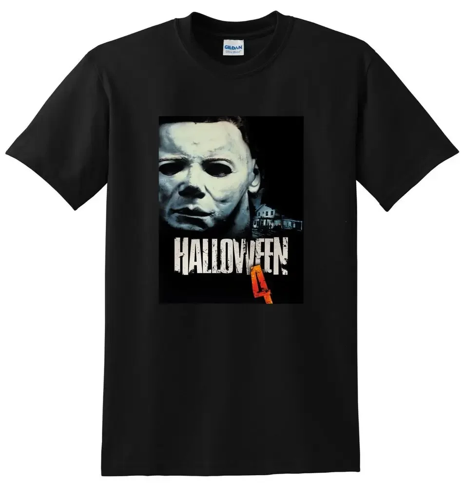 HALLOWEEN 4 T SHIRT the return of  bluray cover SMALL MEDIUM L XLHigh Quality 100%Cotton Short Sleeve