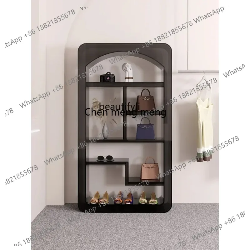 new LM Acrylic Clothing Store, Shoe Bag Display Rack, Multi-Layer Shelf, Storage Rack, Multi-Functional ss 26