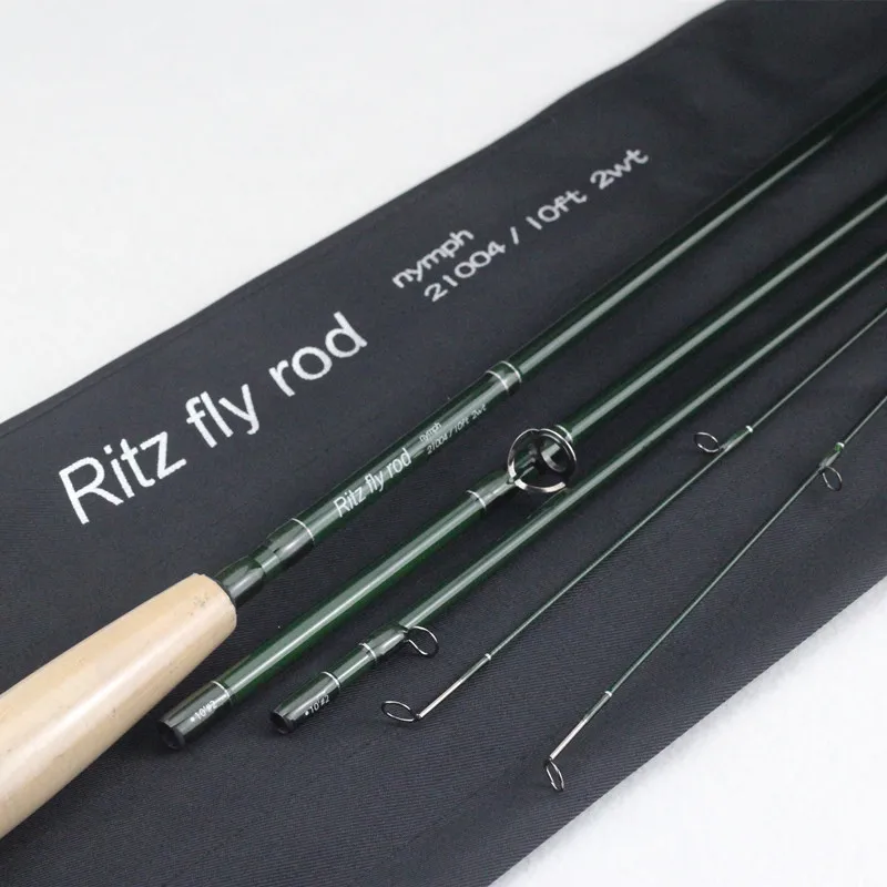 lite weight nymph fly rod 21004 10ft 2wt graphite nymph fly rod